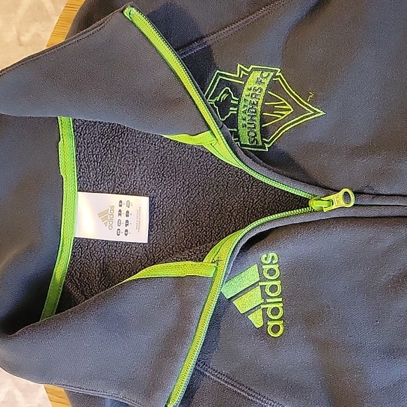 Adidas Seattle Sounders Zip-up - Picture 3 of 4